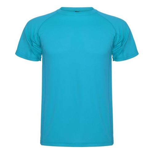 Tricou sport pentru bărbați MONTECARLO albastru - albastru azuriu