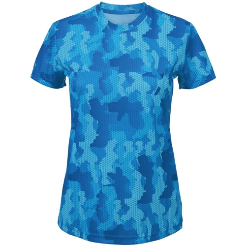 Γυναικείο t-shirt PERFORMANCE γαλάζιο