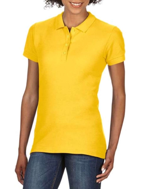 Дамска тениска с къс ръкав, жълта