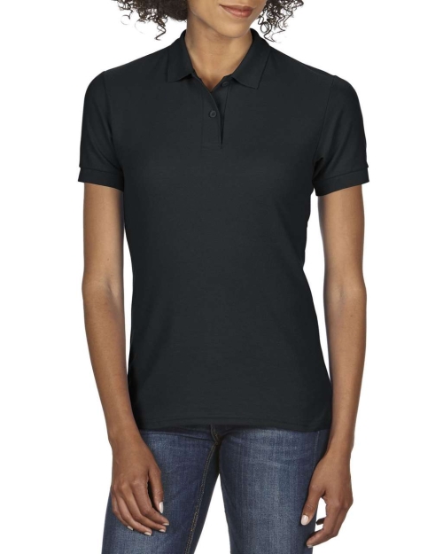 Γυναικείο μπλουζάκι πόλο μαύρο, GIL75800