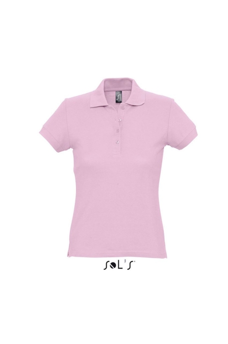 Γυναικείο μπλουζάκι πόλο SOL'S PASSION ροζ
