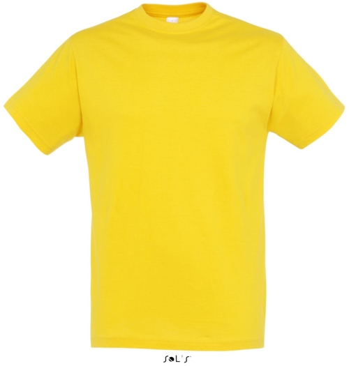 Унисекс тениска SOL'S REGENT жълто злато