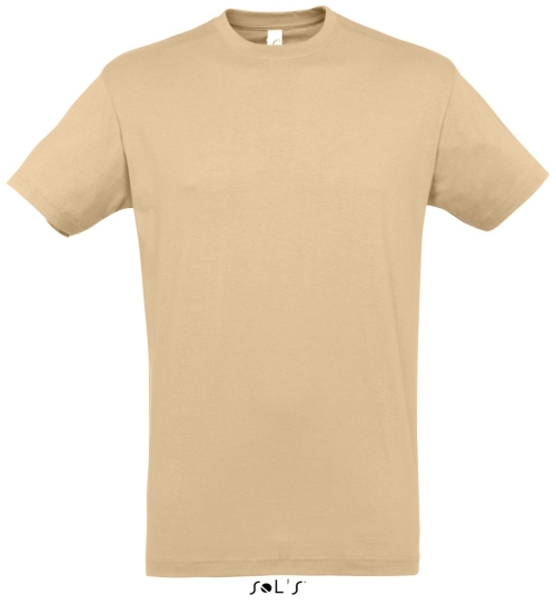 Унисекс тениска SOL'S REGENT цвят пясък