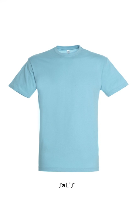 Унисекс тениска SOL'S REGENT синьо-атол