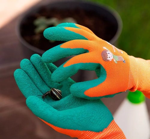 Παιδικά γάντια εργασίας, πολυεστέρας με επίστρωση λάτεξ (τσάντες), μέγεθος 4 97-644-4 NEO