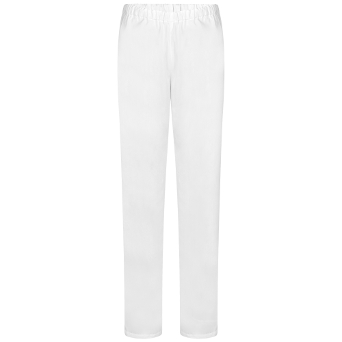 Λευκό παντελόνι με μία τσέπη