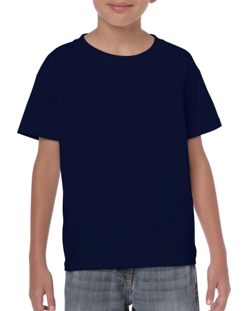 Tricou pentru copii, albastru închis, bumbac 180g, GIB5000