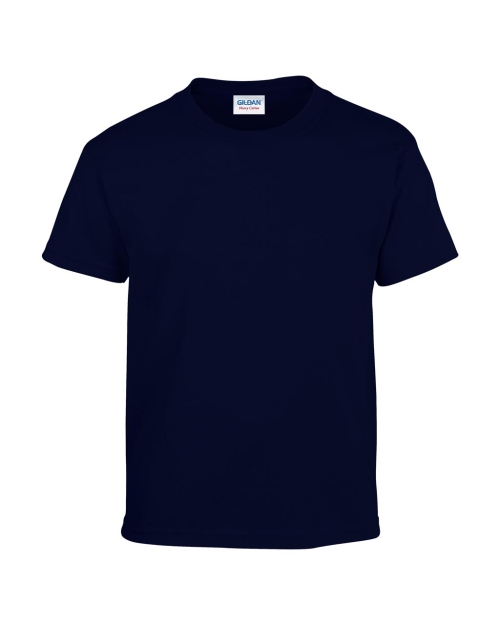 Παιδικό μπλουζάκι, σκούρο μπλε, 180g βαμβάκι, GIB5000
