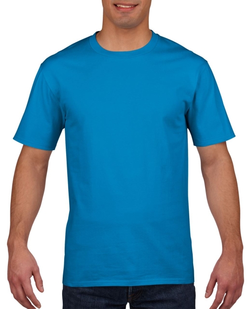 T-shirt 100% βαμβάκι, σιέλ, GI4100*sh