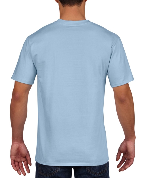 T-shirt 100% βαμβάκι, μπλε του ουρανού, GI4100*lb