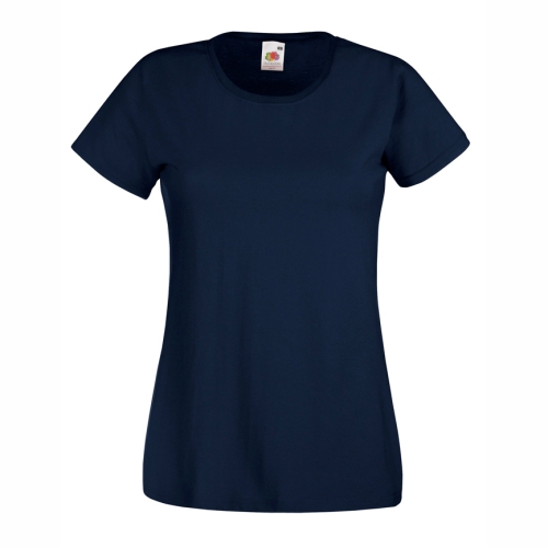 Γυναικείο μπλουζάκι VALUEWEIGHT βαθύ μπλε, ID25*dn