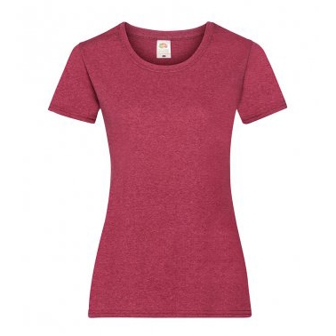 Γυναικείο T-shirt VALUEWEIGHT ρετρό κόκκινο μελανζέ, ID25*vhr