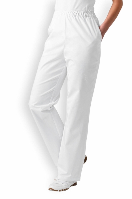 Pantaloni italieni cu buzunar alb, 100% bumbac, 1910231