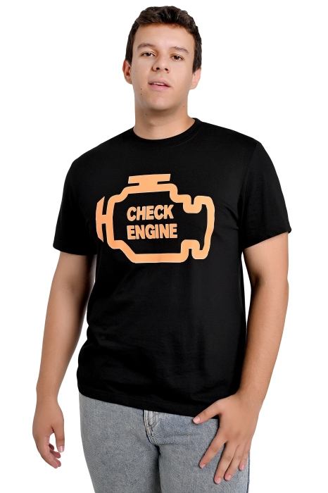 Ανδρικό t-shirt με την επιγραφή CHECK ENGINE, 271023