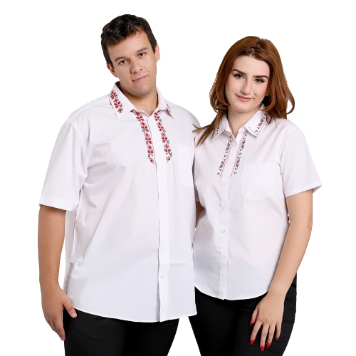 Γυναικείο πουκάμισο Chevitsi με κοντό μανίκι, 0410231