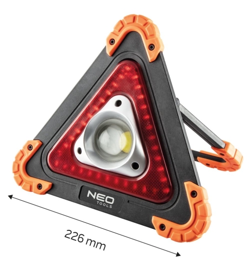 Лампа на батерия + предупредителен триъгълник за внимание 2 в 1, 99-076
