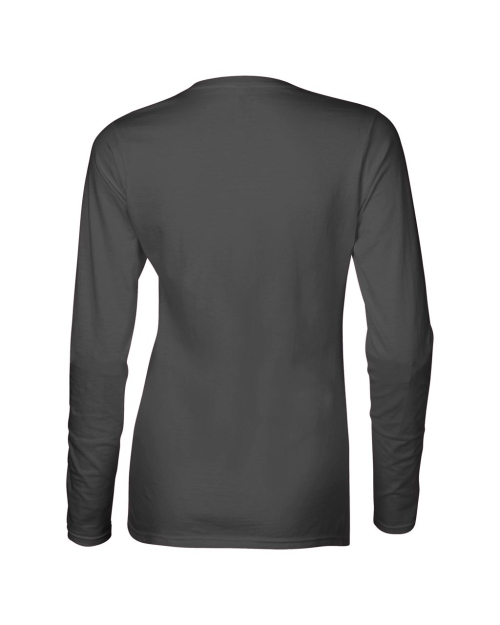 Γυναικείο μπλουζάκι με μακριά μανίκια SOFTSTYLE,GIL64400*ch