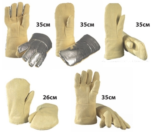 Γάντια εργασίας 35 εκ. 5 δάχτυλα 500C LAVA 500