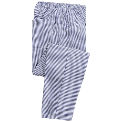 Παντελόνι σεφ/Ναυτικό Μπλε/Λευκό Check PR5522